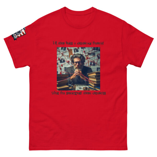 Conspiracy Theorist Unisex classic tee - Image 3